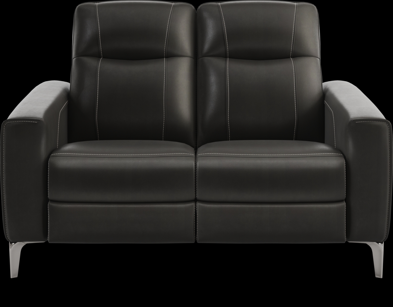 Parkside Heights Black Cherry Leather 6 Pc Living Room w/Dual Power Reclining Sofa - Thumbnail - Image 8