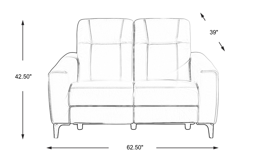 Dimension Image. Please refer to the Dimension Tab on this page for dimension details.