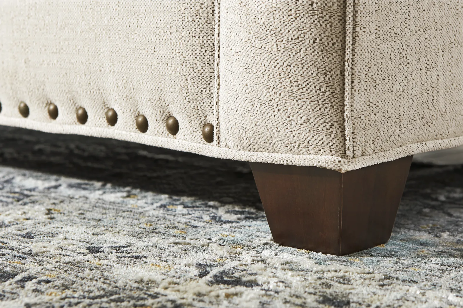 Parkview Beige 5 Pc Sectional Living Room with Gel Foam Sleeper - Thumbnail - Image 8