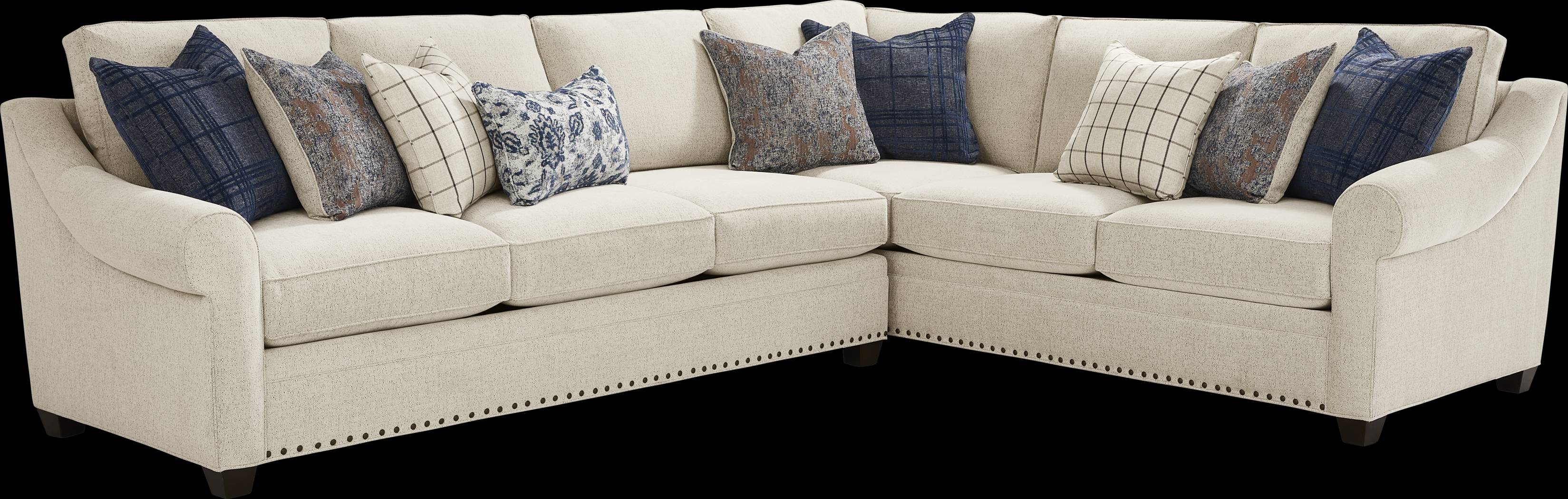 Parkview Beige 2 Pc Sectional - Thumbnail - Image 1