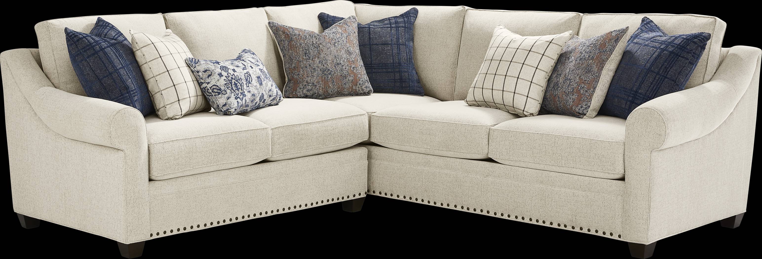 Parkview Beige 2 Pc Sectional - Thumbnail - Image 1