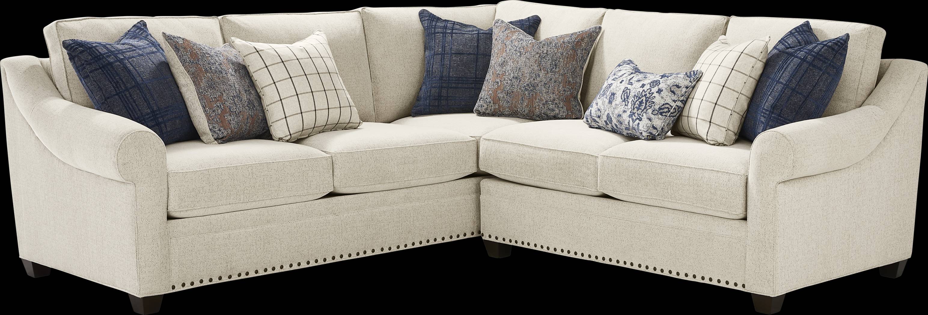 Parkview Beige 2 Pc Sectional - Thumbnail - Image 1