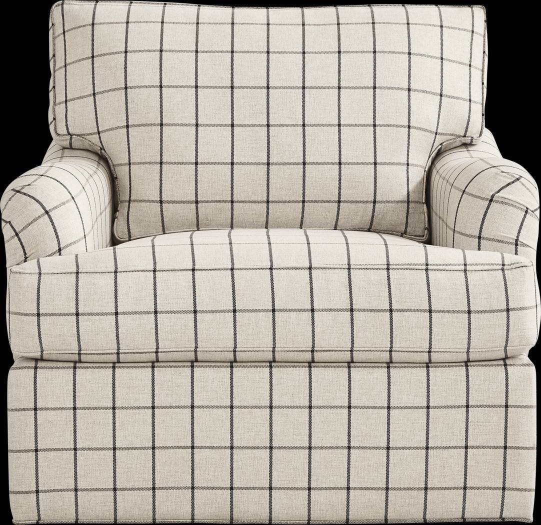 Parkview Beige Swivel Chair - Thumbnail - Image 2