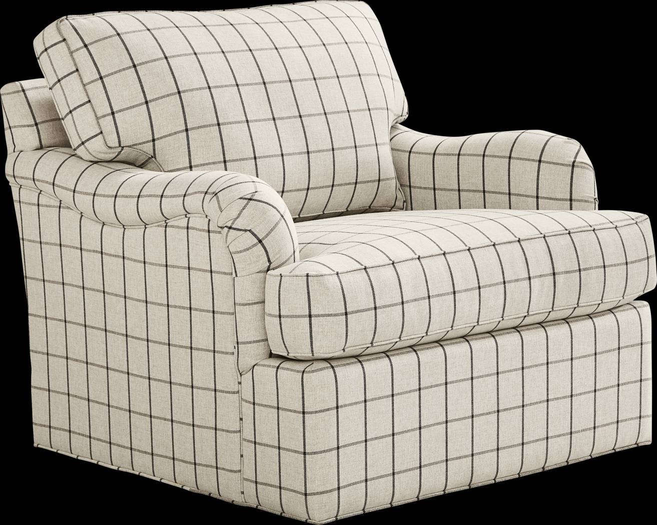 Parkview Beige Swivel Chair - Thumbnail - Image 1