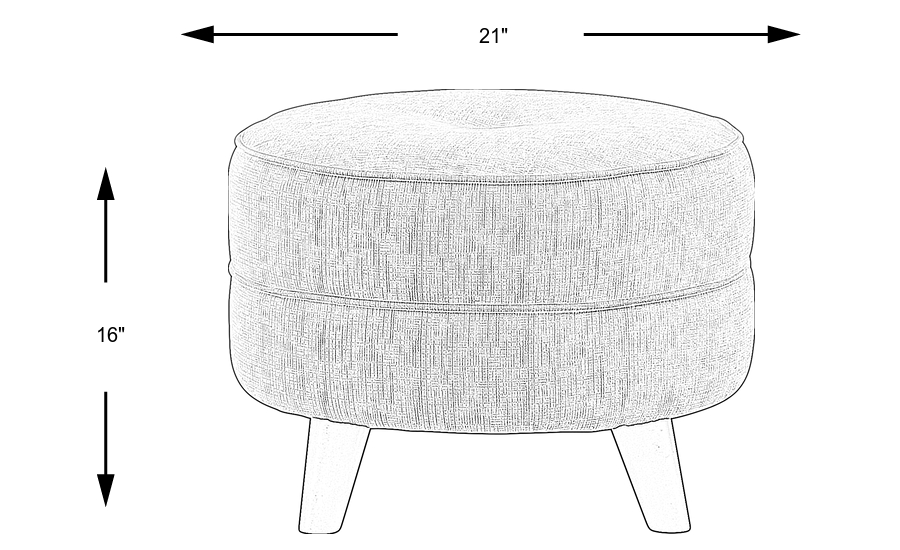 Dimension Image. Please refer to the Dimension Tab on this page for dimension details.