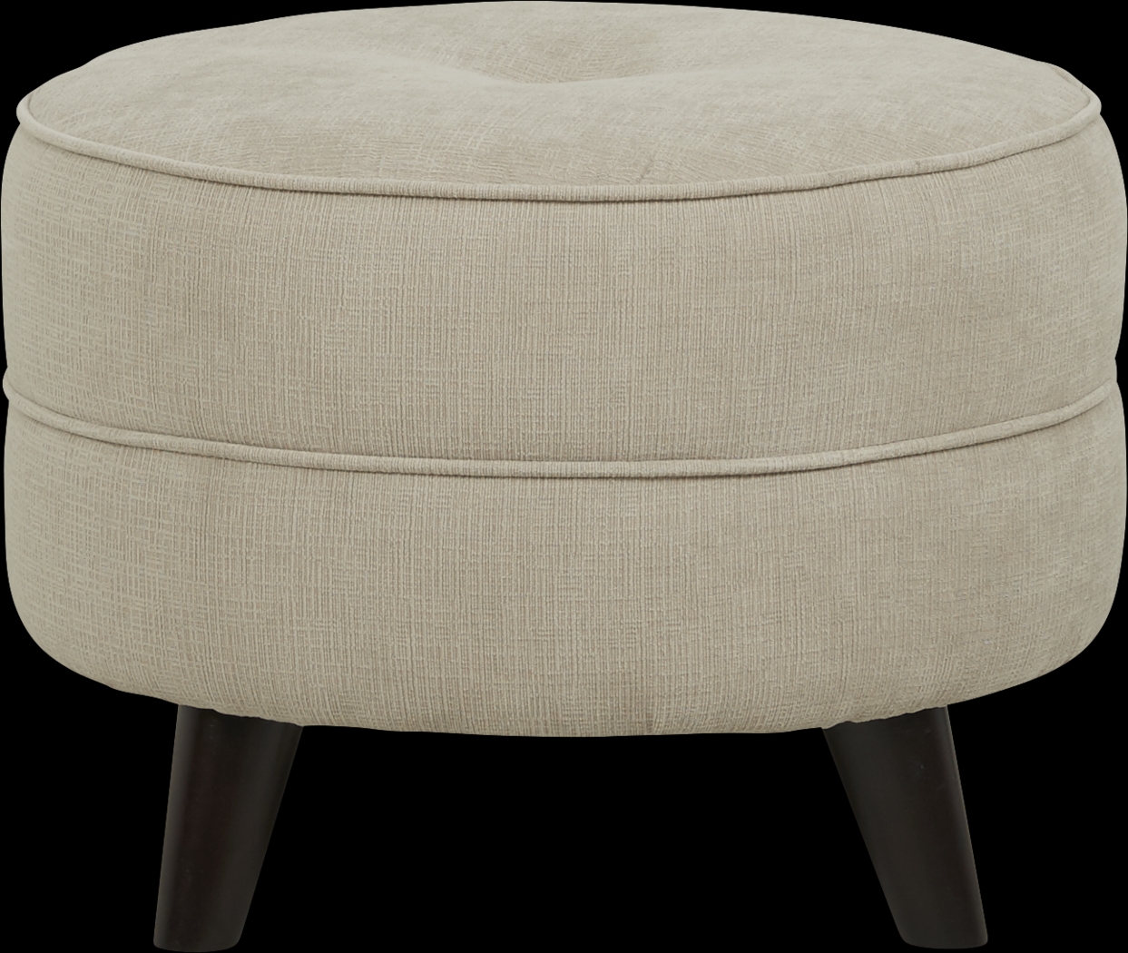 Parkview Taupe Accent Ottoman - Thumbnail - Image 1