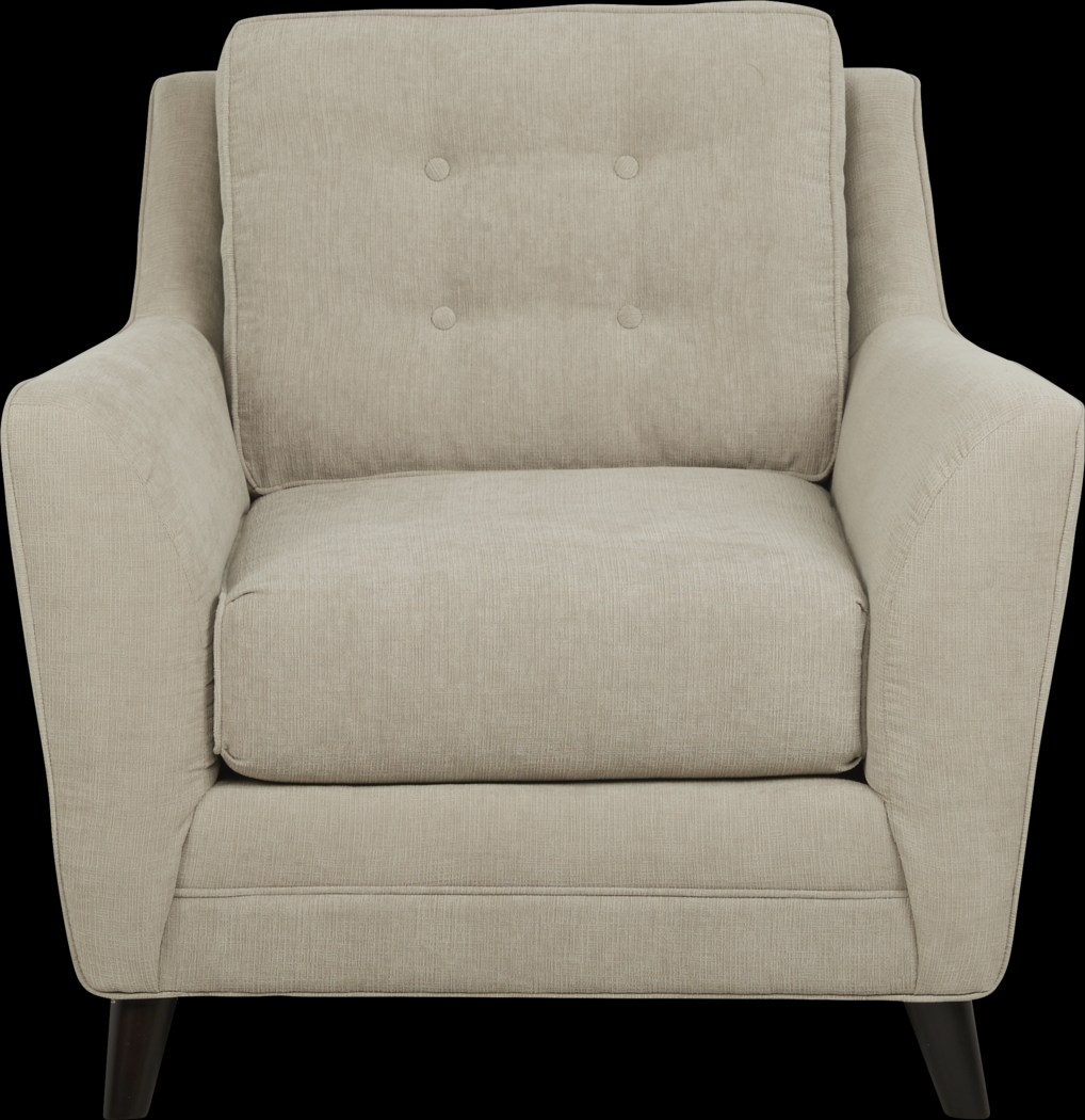 Parkview Taupe Chair - Thumbnail - Image 1