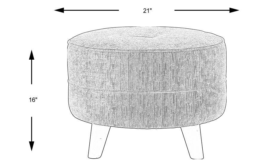Dimension Image. Please refer to the Dimension Tab on this page for dimension details.