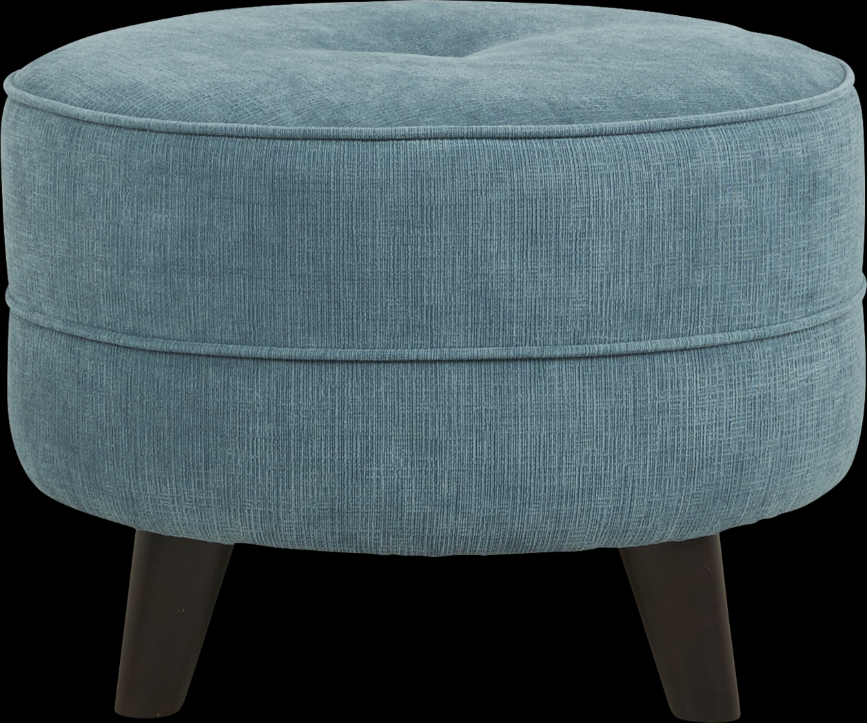 Parkview Teal Accent Ottoman - Thumbnail - Image 1