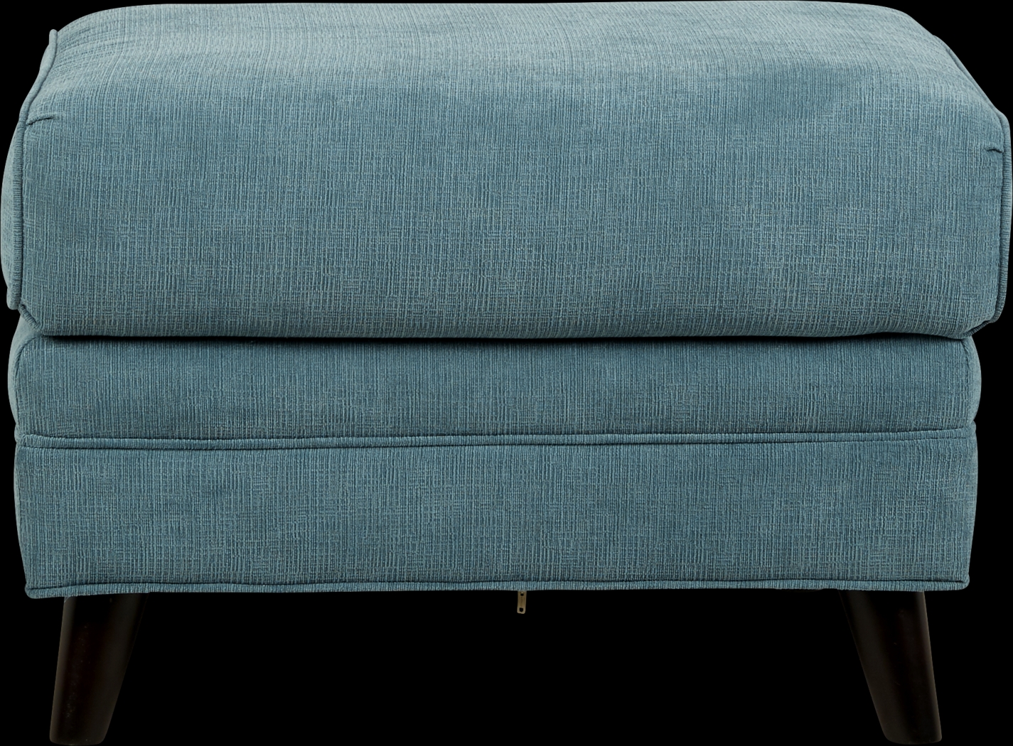 Parkview Teal Ottoman - Thumbnail - Image 1