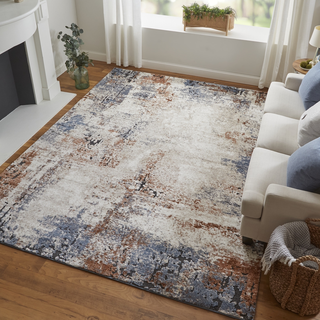 Parlaeno Taupe 2'6 x 8' Runner Rug - Thumbnail - Image 3