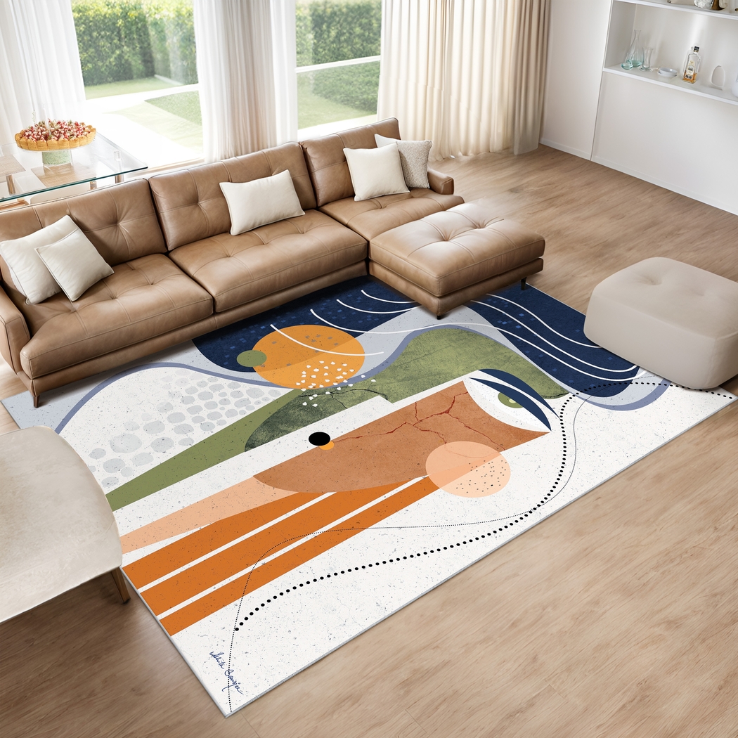Parlows Multi 7'7 x 10'5 Rug - Thumbnail - Image 2