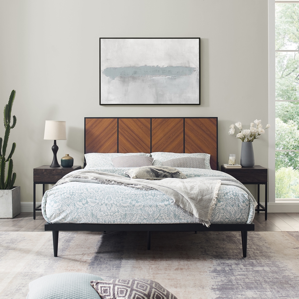 Parmentor Brown Queen Bed - Thumbnail - Image 4
