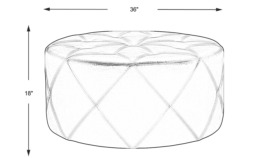 Dimension Image. Please refer to the Dimension Tab on this page for dimension details.