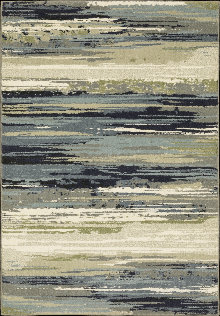 Parrmore Blue 6'7 x 9'6 Rug - Thumbnail - Image 1