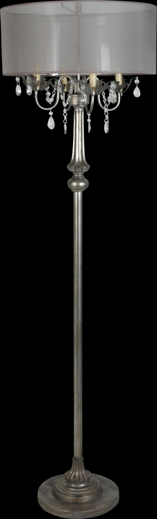 Parson Bloom Silver Floor Lamp - Thumbnail - Image 1
