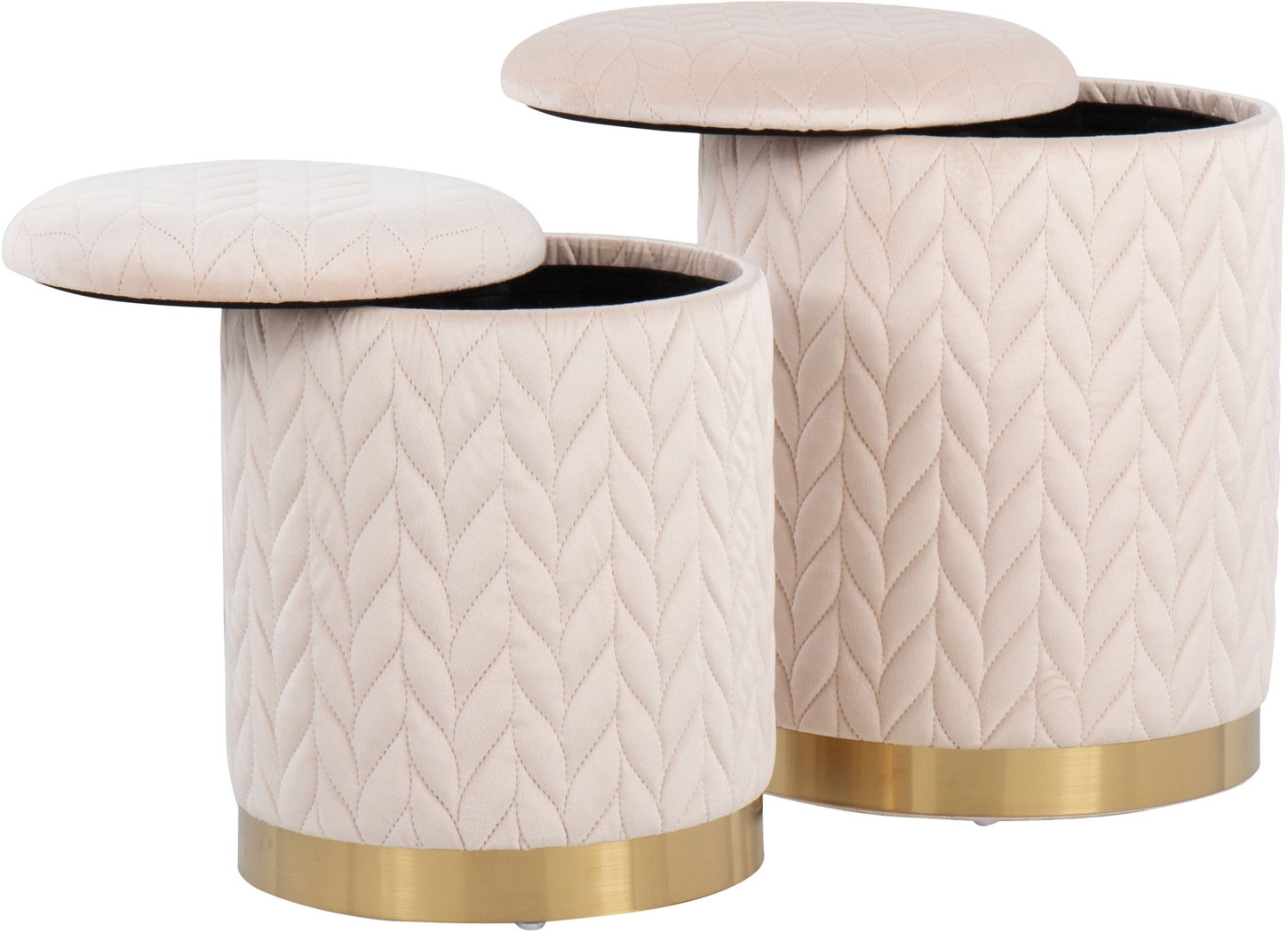 Parsonage Cream Ottoman, Set of 2 - Thumbnail - Image 5