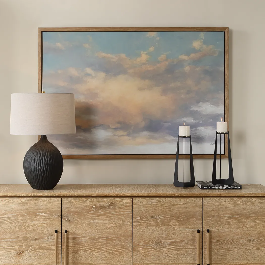 Partly Cloudy Blue Artwork - Image 2
