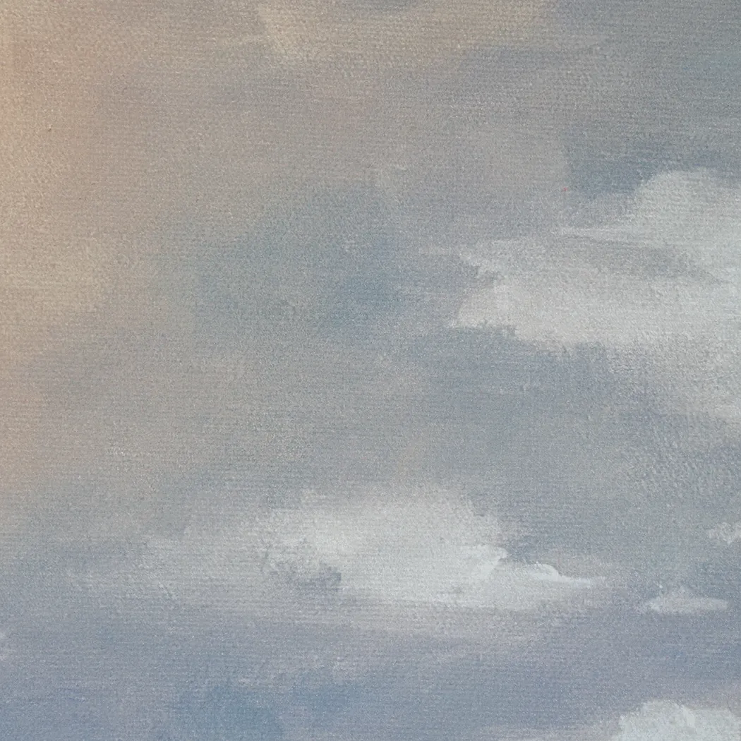 Partly Cloudy Blue Artwork - Image 5