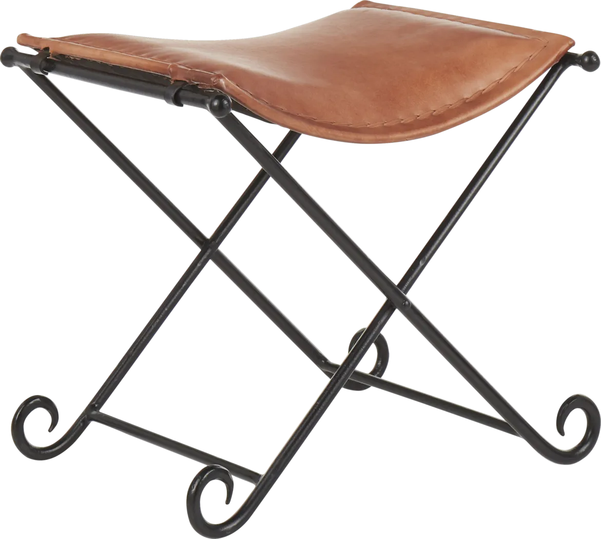 Partman Brown Counter Height Stool - Thumbnail - Image 1