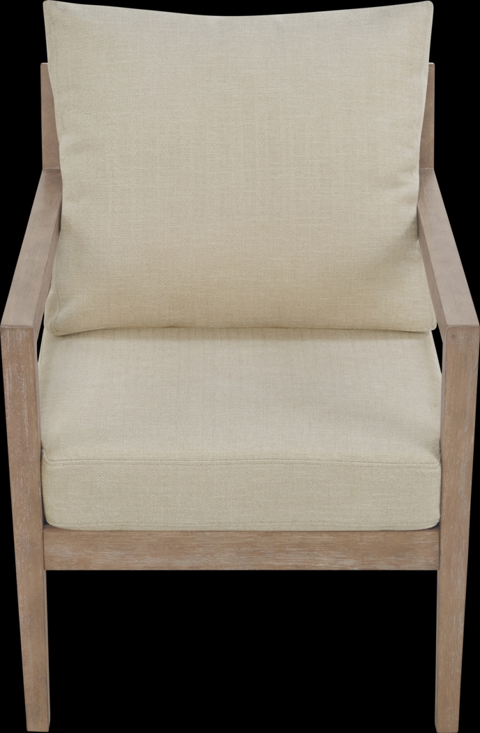 Parwiz Beige Accent Chair - Thumbnail - Image 5