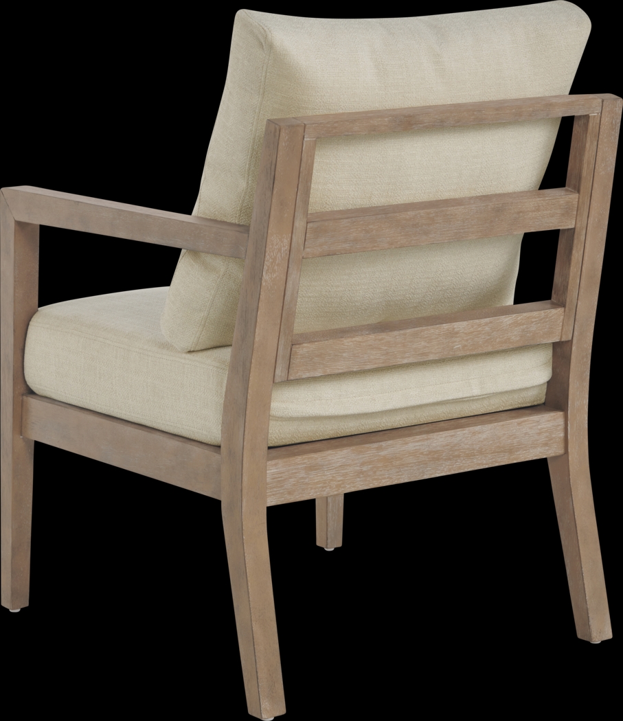 Parwiz Beige Accent Chair - Thumbnail - Image 6