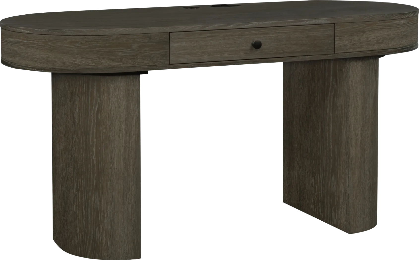 Pascal Oak Finish Writing Desk - Thumbnail - Image 2