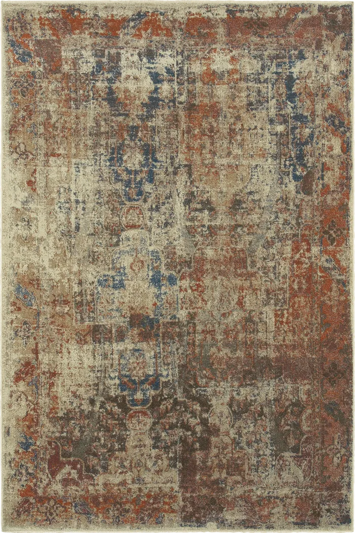 Pascha I Beige 6'7 x 9'6 Rug - Thumbnail - Image 1