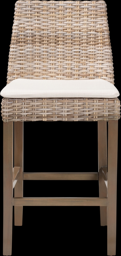 Paschall Taupe Counter Stool - Thumbnail - Image 3