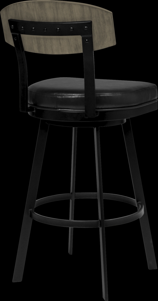 Paseco Black Counter Height Stool - Thumbnail - Image 3