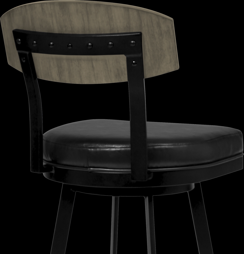 Paseco Black Counter Height Stool - Thumbnail - Image 5