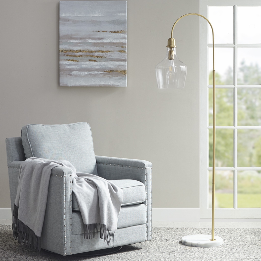 Paseo Way Gold Floor Lamp - Thumbnail - Image 5