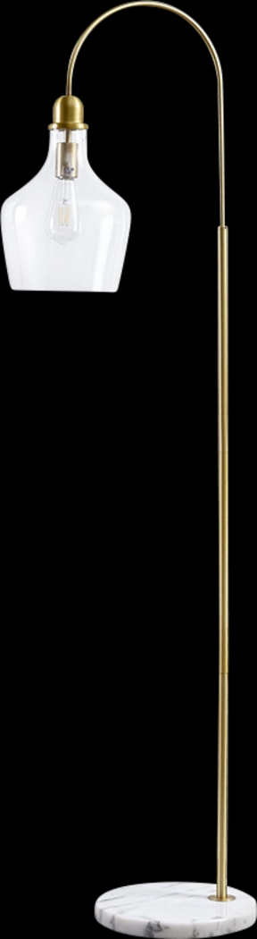 Paseo Way Gold Floor Lamp - Thumbnail - Image 1