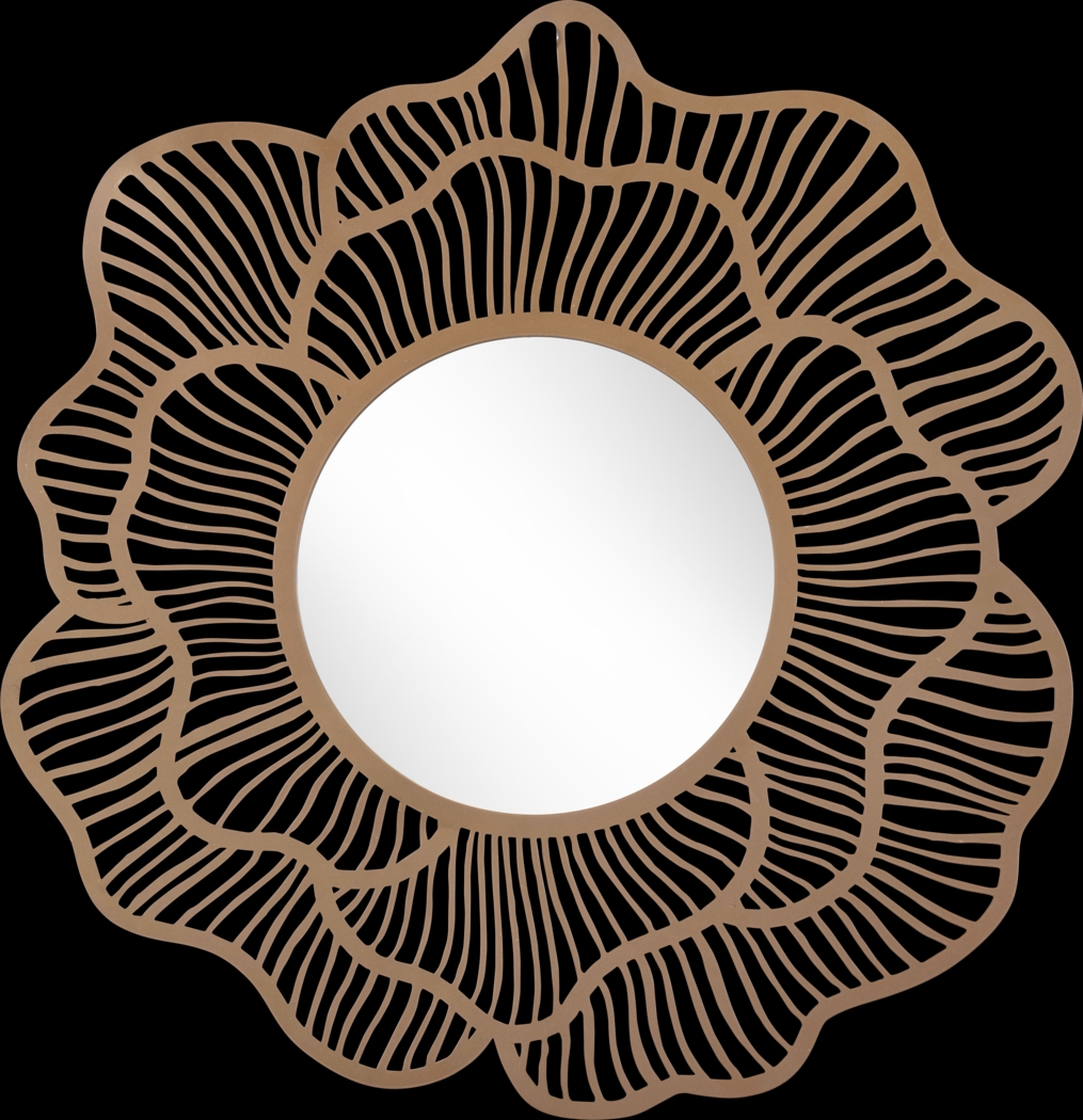 Pastley Gold Mirror - Thumbnail - Image 1