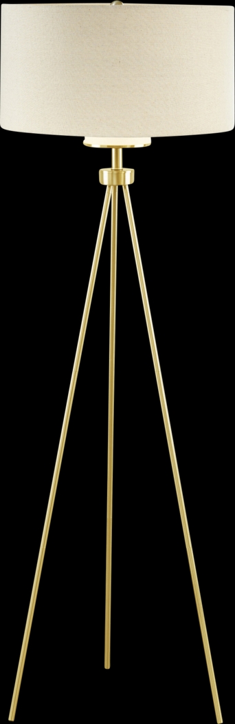 Pastorius Club Gold Floor Lamp - Thumbnail - Image 3