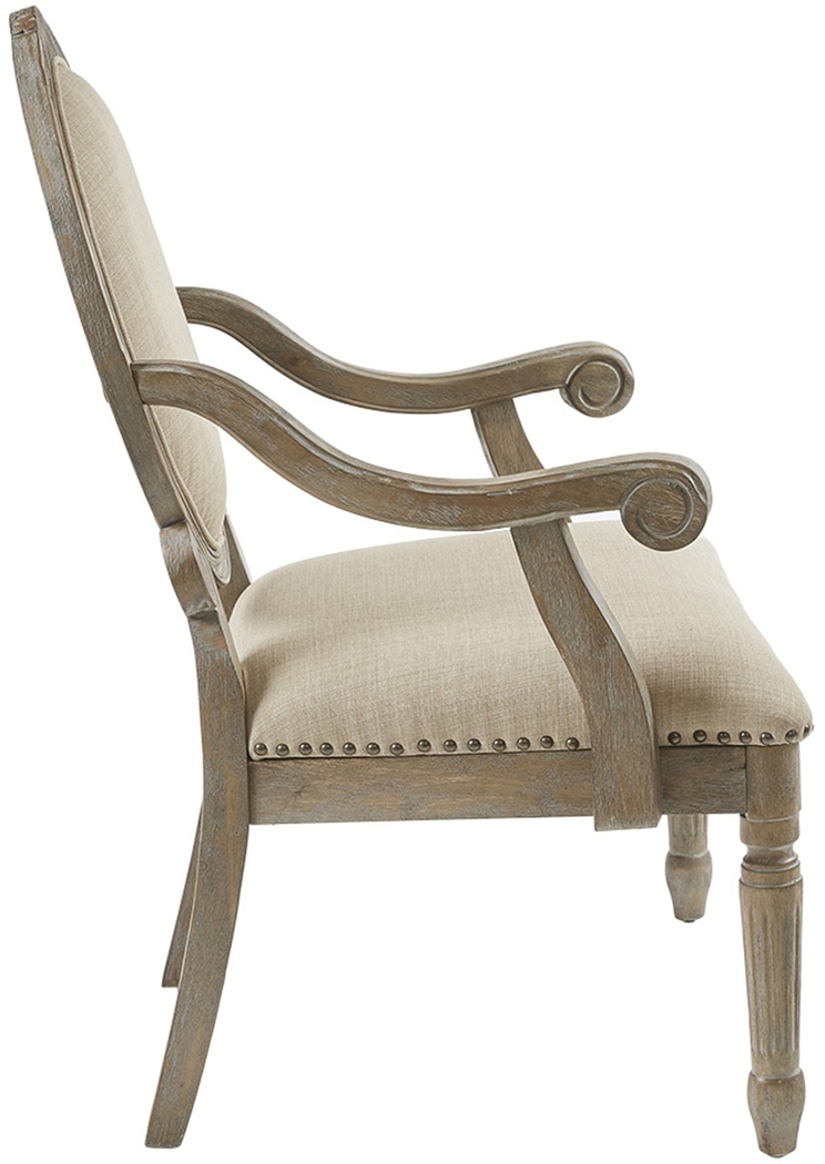 Patchen Beige Accent Chair - Thumbnail - Image 4