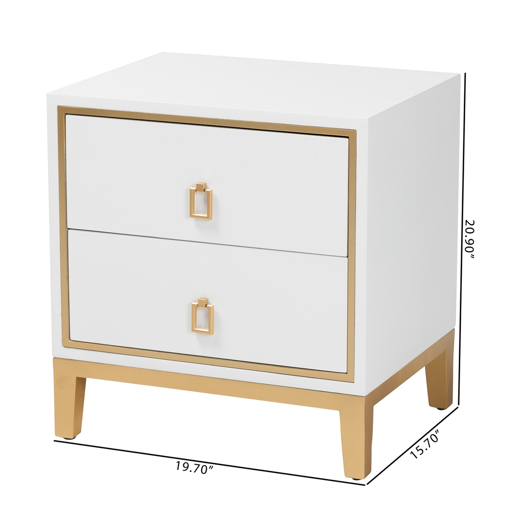 Paternoster White End Table - Thumbnail - Image 10
