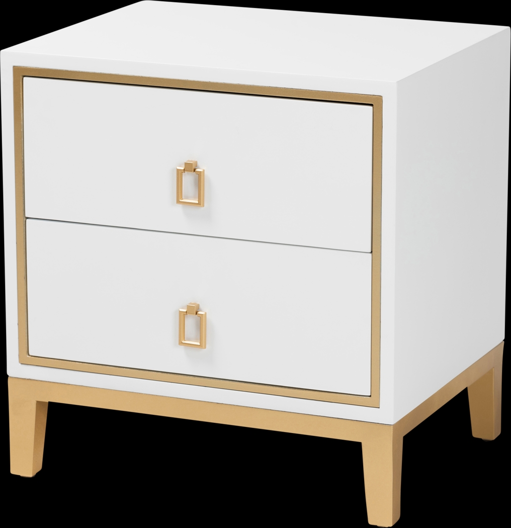 Paternoster White End Table - Thumbnail - Image 1
