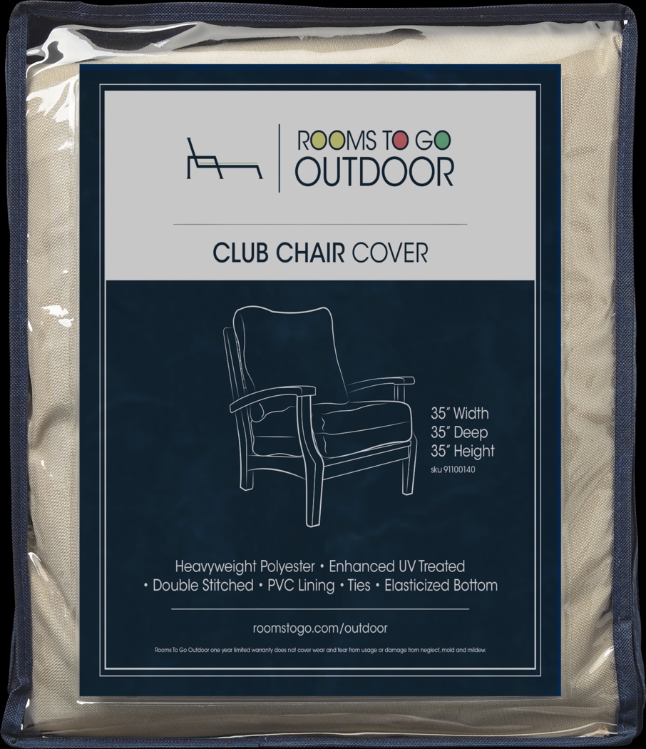 Patio Club Chair Cover - Thumbnail - Image 1