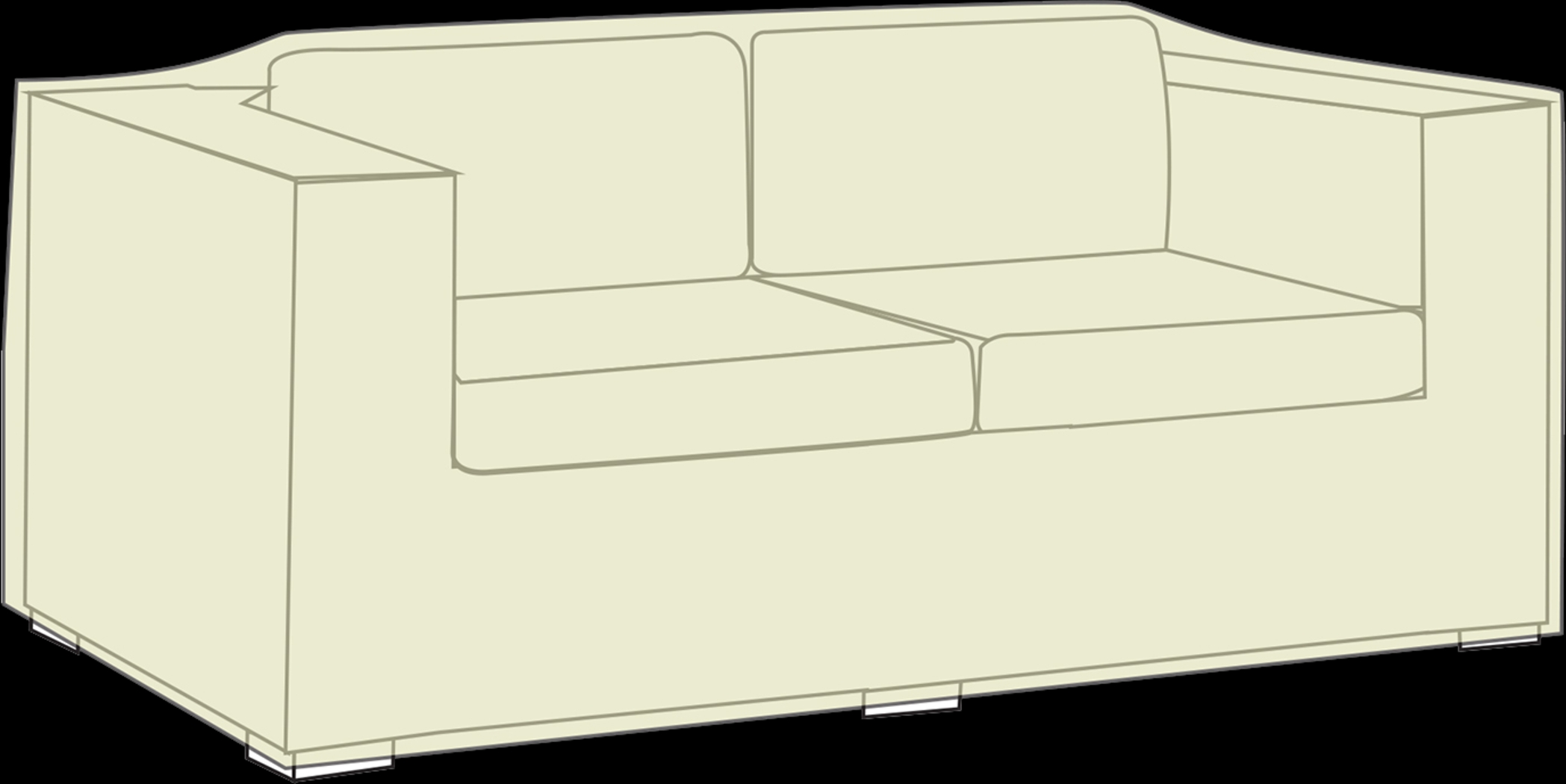 Patio Loveseat Cover - Thumbnail - Image 3