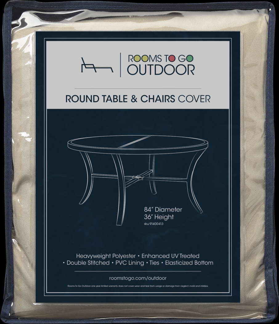 Patio Round Dining Set Cover - Thumbnail - Image 1