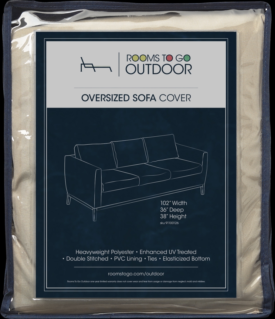 Patio Sofa Cover Large - Thumbnail - Image 1