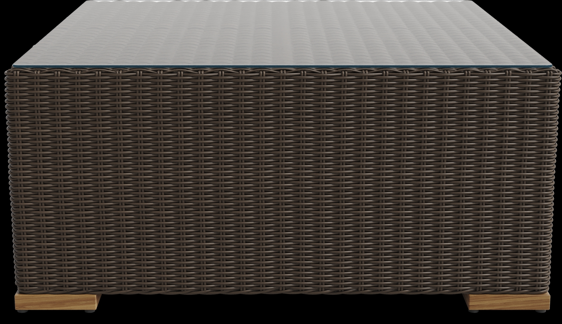 Patmos Brown 4 Pc Outdoor Seating Set with Linen Cushions - Thumbnail - Image 12