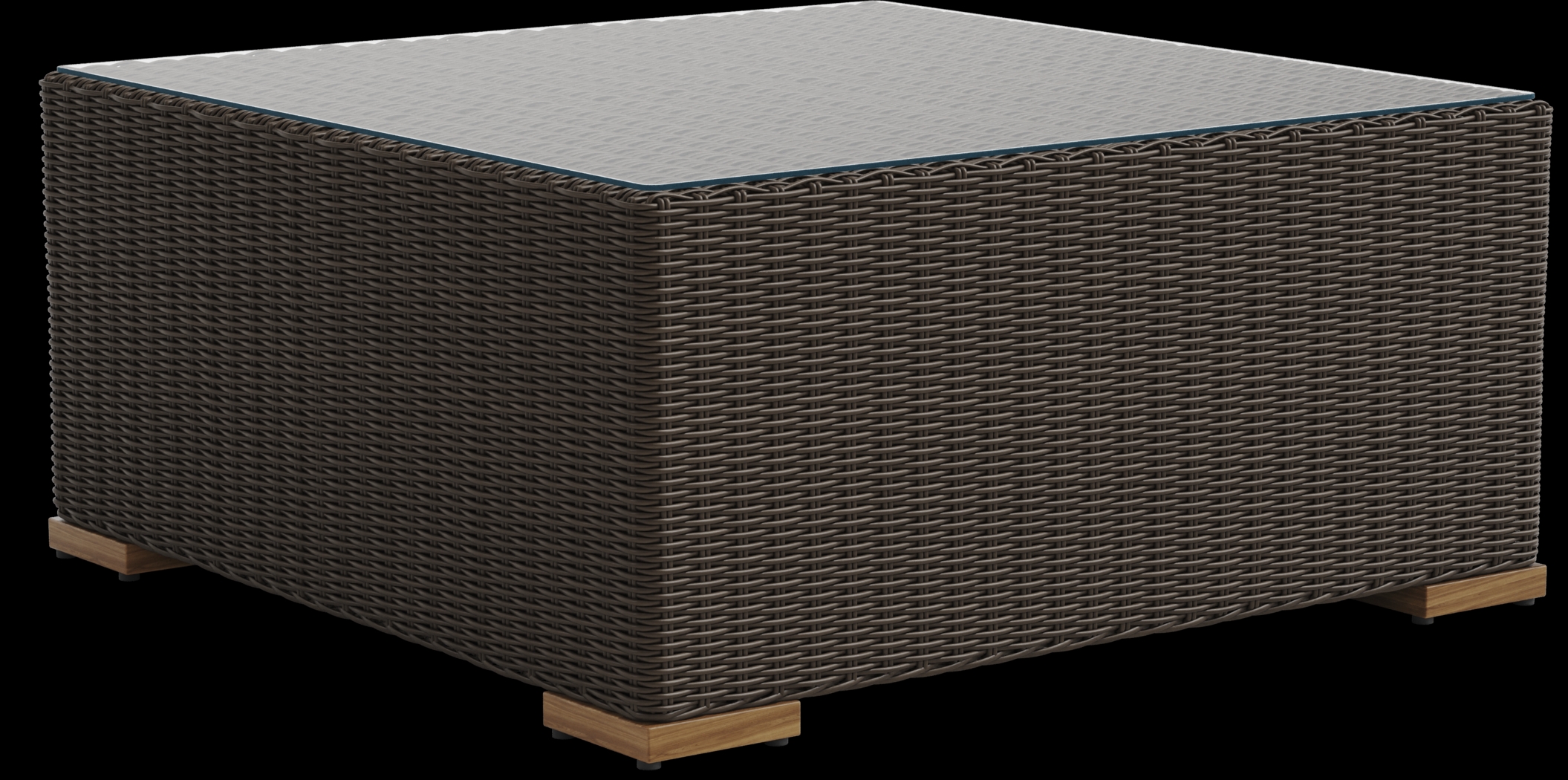 Patmos Brown 4 Pc Outdoor Seating Set with Linen Cushions - Thumbnail - Image 10