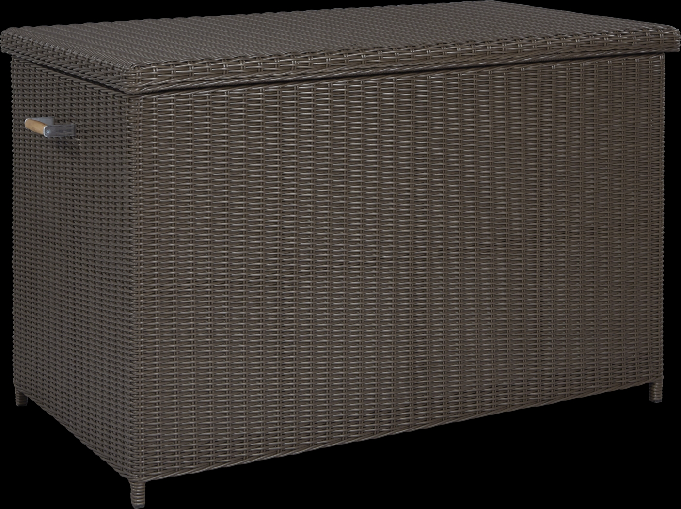 Patmos Brown Outdoor Cushion Storage Box - Thumbnail - Image 1