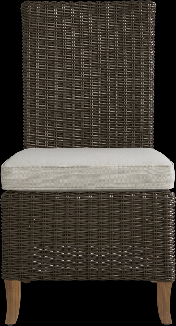 Patmos Tan 5 Pc 78 in. Rectangle Outdoor Dining Set With Twine Cushions - Thumbnail - Image 7