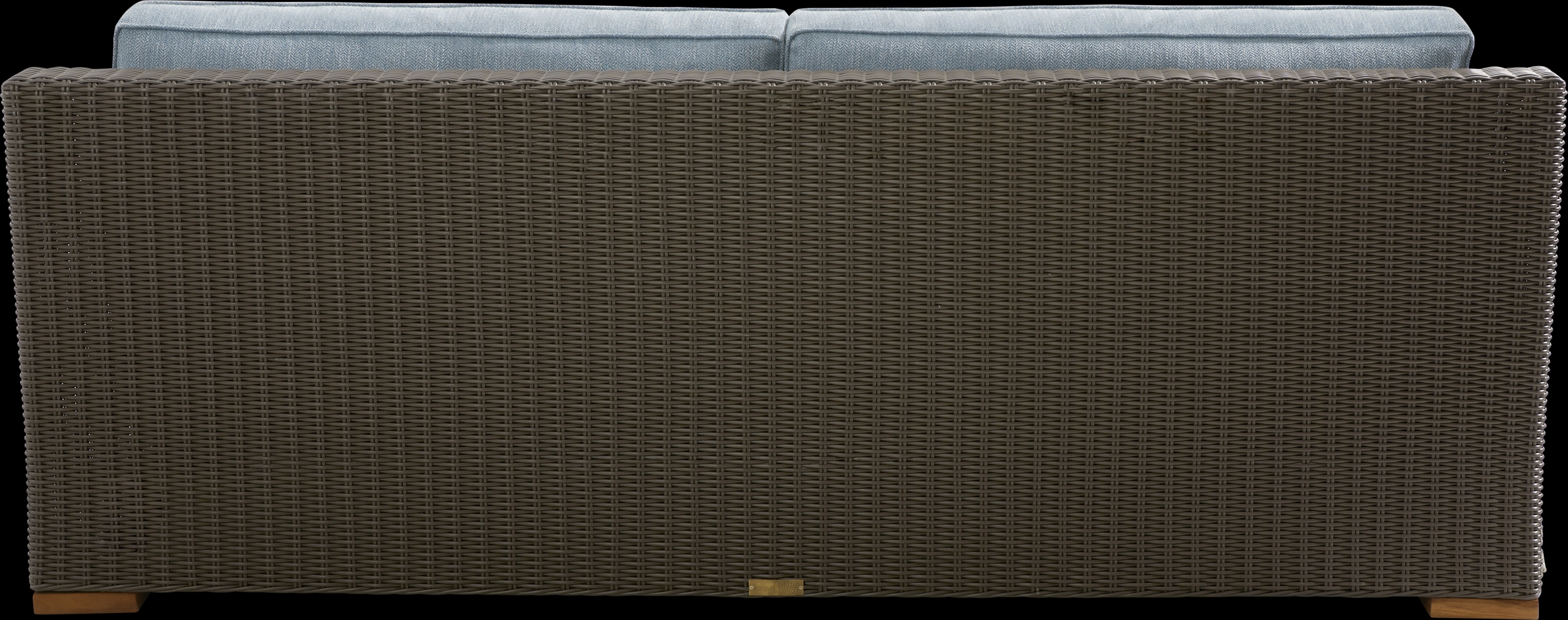 Patmos Brown Outdoor Sofa with Steel Cushions - Thumbnail - Image 3