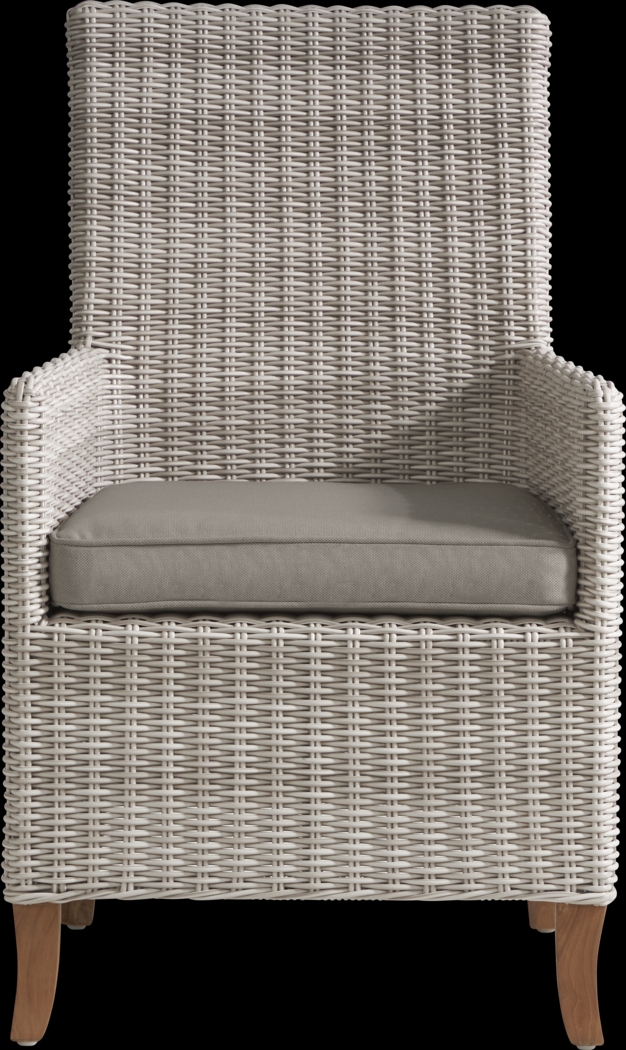 Patmos Gray Outdoor Arm Chair - Thumbnail - Image 3