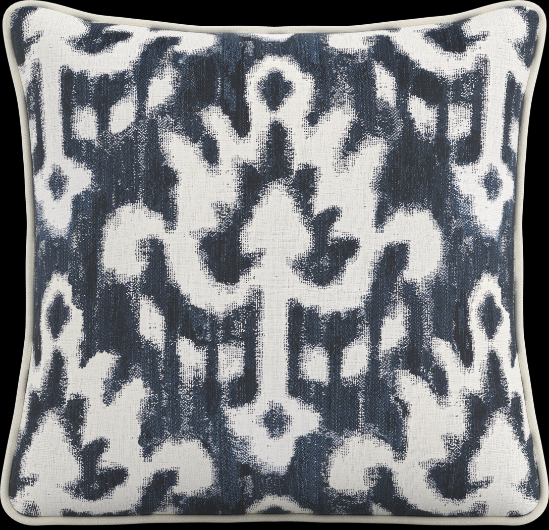 Patra Indigo Indoor/Outdoor Accent Pillows (Set of 2) - Thumbnail - Image 2
