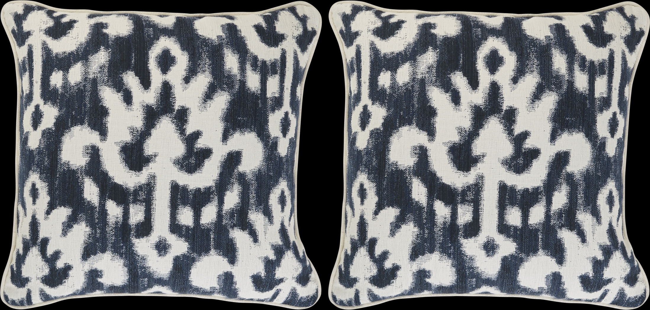 Patra Indigo Indoor/Outdoor Accent Pillows (Set of 2) - Thumbnail - Image 1